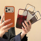 「クラッシュガラス」ダブルレイヤーiPhoneケース