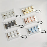 「クリアコインポーチ」PVC透明ミニ財布