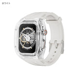 「透明感と個性を兼ね備える」一体型Apple Watchバンド