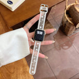 「線画で遊ぶクリアな手元」TPU Apple Watchバンド Series 10/11