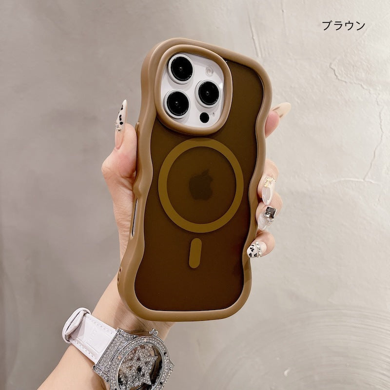 「大人カラー」Mag safe充電対応iPhoneケース