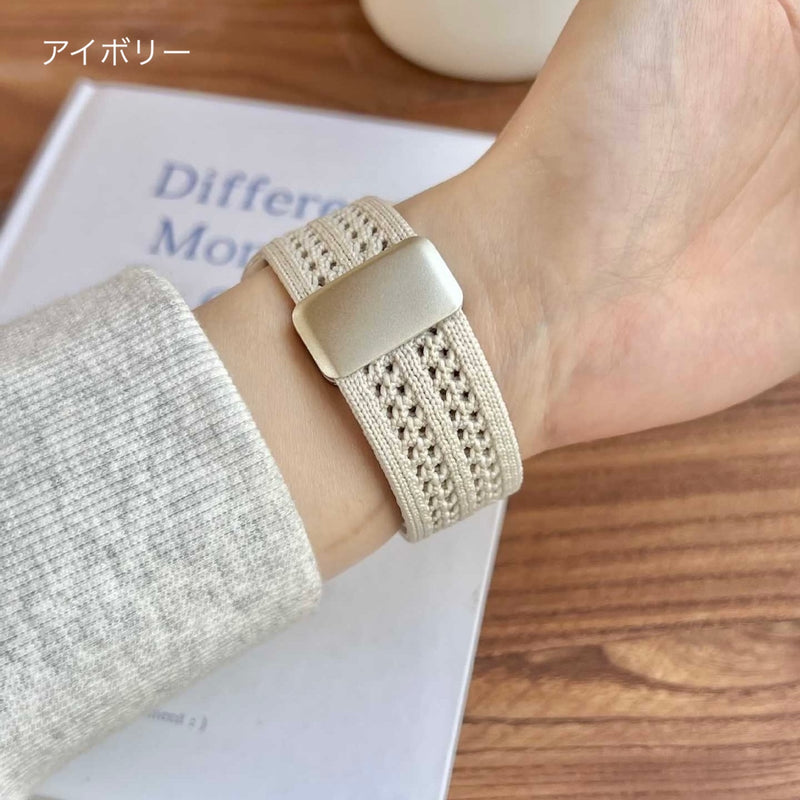 「通気性と快適さを両立」ナイロンメッシュバンド