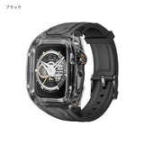 「透明感と個性を兼ね備える」一体型Apple Watchバンド