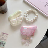 「レーザーウィング」TPU AirPodsケース（ブレスレット付き）