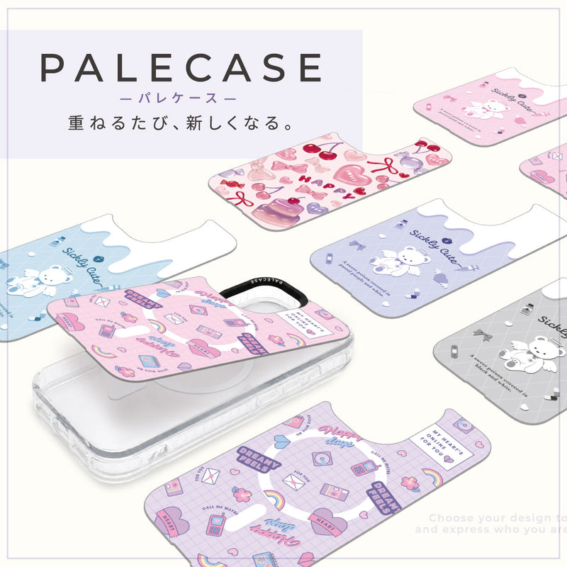 平成女児ポップ」着せ替えデザインプレート【PaleCase(パレケース)専用
