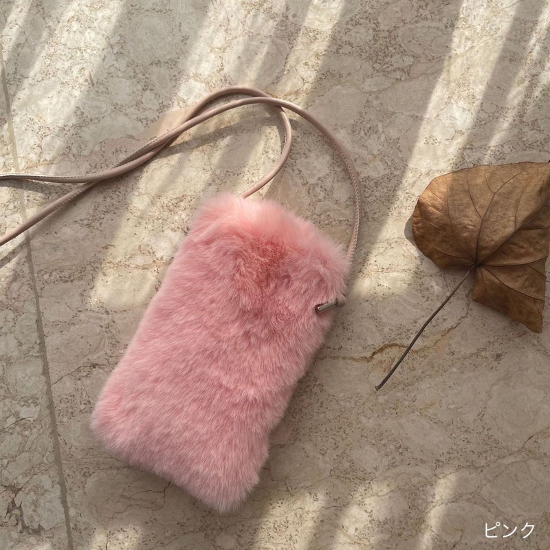 「こころふわり」ふわふわミニショルダー