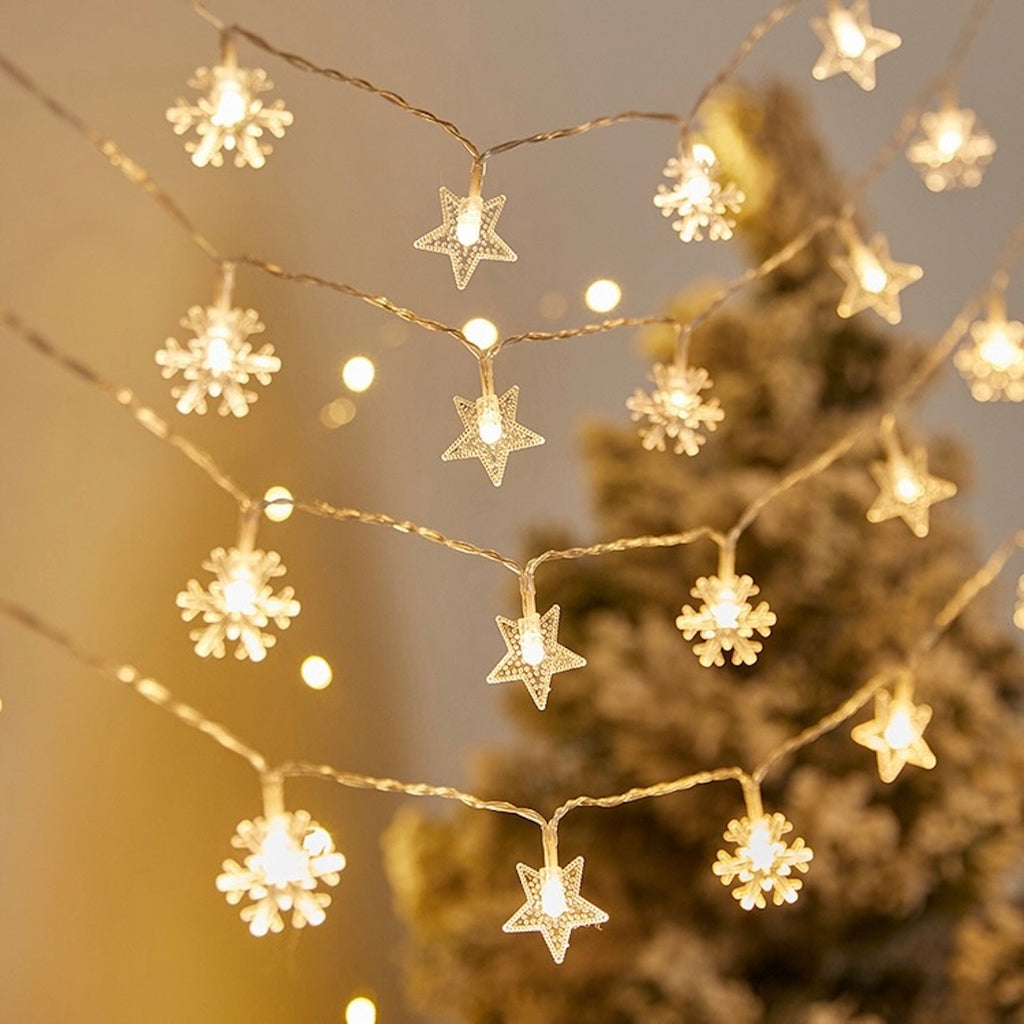 「灯る雪と星空」LEDイルミネーションライト