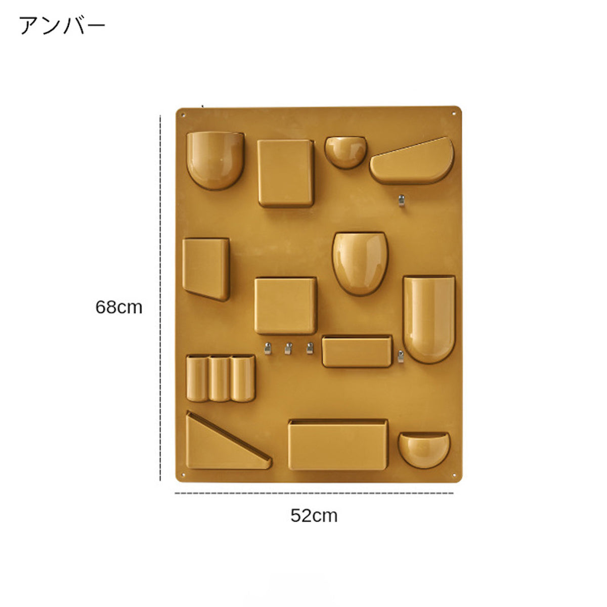 いろいろポケット」壁掛け収納棚 – gaacal