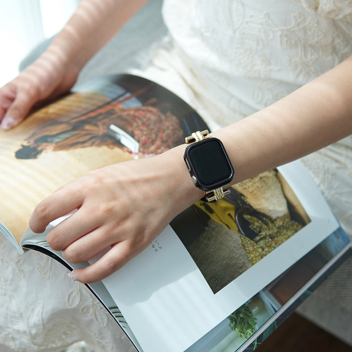 デイリークラシック」PUレザーアップルウォッチバンド – gaacal