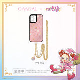GAACAL×おジャ魔女どれみ スマホケース ストラップ付き（ミラータイプ）