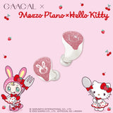 GAACAL×メゾ・ピアノ×ハローキティ　完全ワイヤレス／有線 2way式着せ替えイヤホン（LIFEEAR Duo採用）