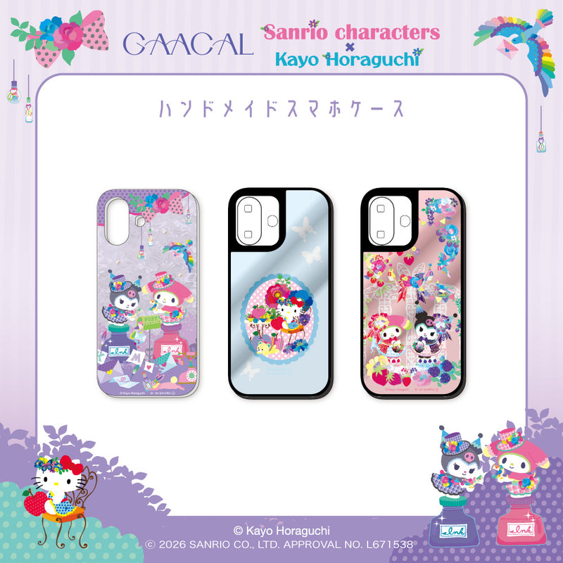 GAACAL ホラグチカヨ×サンリオキャラクターズ ハンドメイドスマホケース