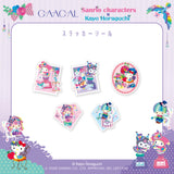 GAACAL ホラグチカヨ×サンリオキャラクターズ  ステッカーシール