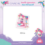GAACAL ホラグチカヨ×サンリオキャラクターズ  ステッカーシール