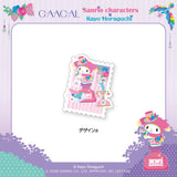 GAACAL ホラグチカヨ×サンリオキャラクターズ  ステッカーシール