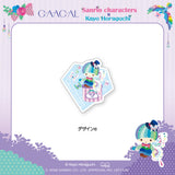 GAACAL ホラグチカヨ×サンリオキャラクターズ  ステッカーシール