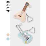 「ふわもこギター」ぬいぐるみ風チャーム