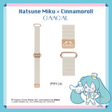 GAACAL×初音ミク×シナモロール 彫刻入りのマグネット式アップルウォッチバンド