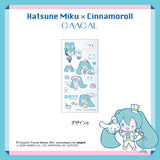 GAACAL×初音ミク×シナモロール  転写シール
