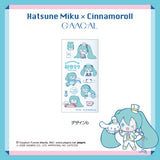 GAACAL×初音ミク×シナモロール  転写シール
