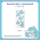 GAACAL×初音ミク×シナモロール  転写シール
