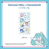 GAACAL×初音ミク×シナモロール  転写シール