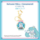 GAACAL×初音ミク×シナモロール 金属ストラップ