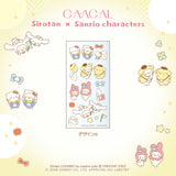 GAACAL限定『しろたん×サンリオキャラクターズ』  転写シール