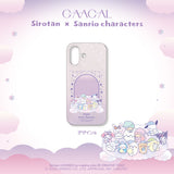 GAACAL限定『しろたん×サンリオキャラクターズ』 ハンドメイドスマホケース