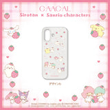 GAACAL限定『しろたん×サンリオキャラクターズ』 ハンドメイドスマホケース