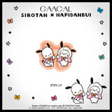 GAACAL限定『しろたん×サンリオキャラクターズ』  ステッカーシール