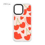 「チェリーリボン」着せ替えデザインプレート【PaleCase(パレケース)専用】MagSafe対応
