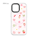「チェリーリボン」着せ替えデザインプレート【PaleCase(パレケース)専用】MagSafe対応