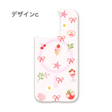 「チェリーリボン」着せ替えデザインプレート【PaleCase(パレケース)専用】