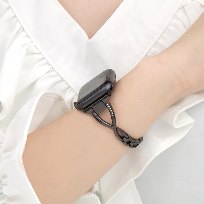 Anne ★エレガントな大理石デザインのApple Watchバンド Anne Klein☆エレガントな大理石デザインのApple Watchバンド Ω