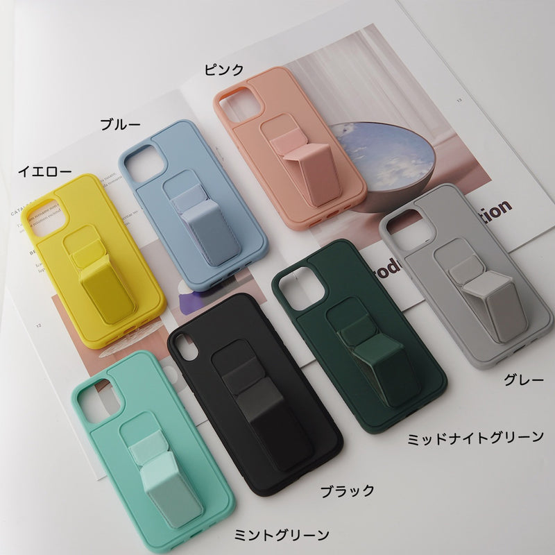 「多色×多角」折り畳みスタンド付きiPhoneケース - gaacal gaacal gaacal スマホケース 「多色×多角」折り畳みスタンド付きiPhoneケース