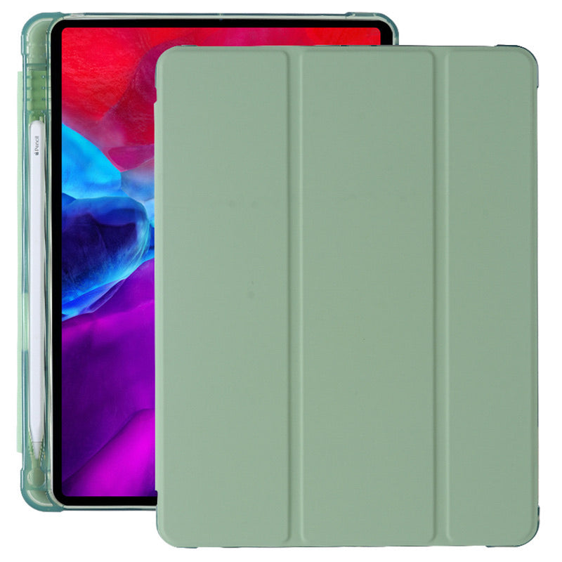 「好きな色で持ち歩く」三つ折スタンドカバーシンプルiPadケース - gaacal gaacal iPad Pro 11 インチ (第3世代/2021年) / グリーン gaacal 雑貨 「好きな色で持ち歩く」三つ折スタンドカバーシンプルiPadケース