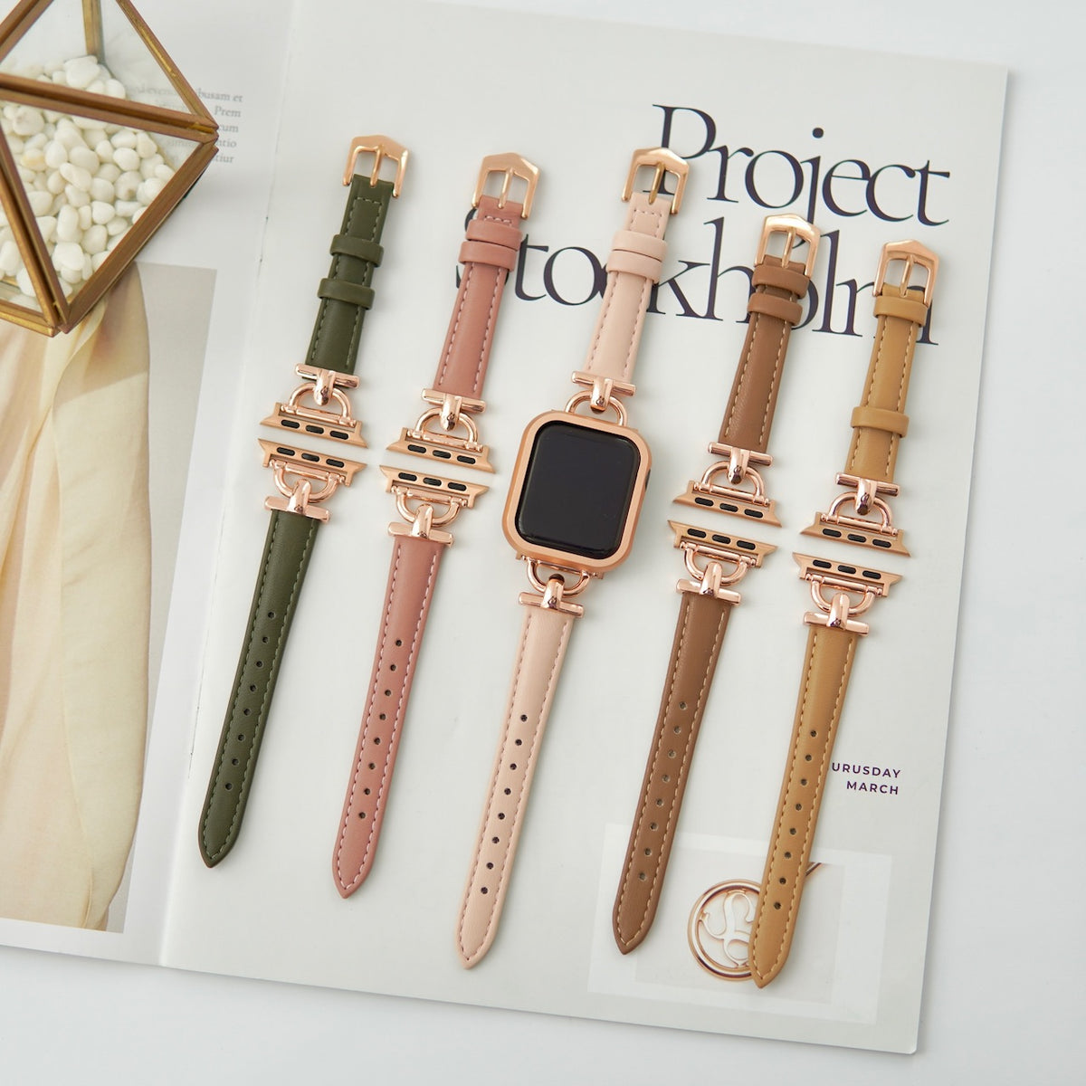 大人な知的感」異素材アップルウォッチバンド – gaacal