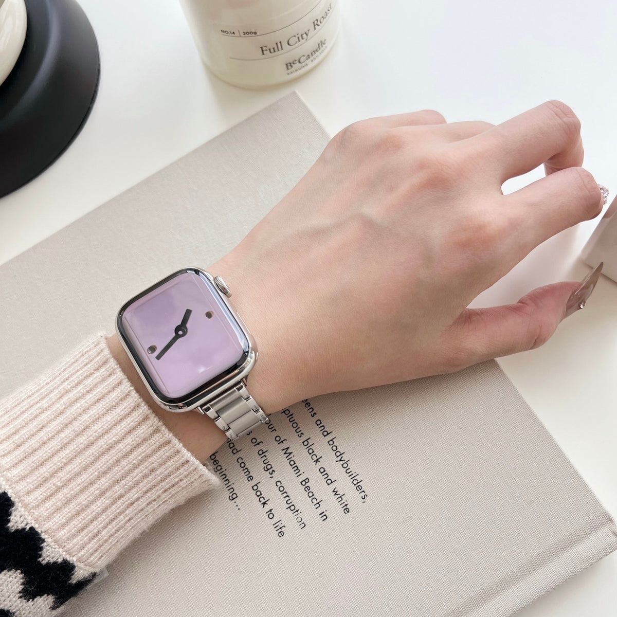 オシャレに几帳面」ステンレスアップルウォッチバンド – gaacal