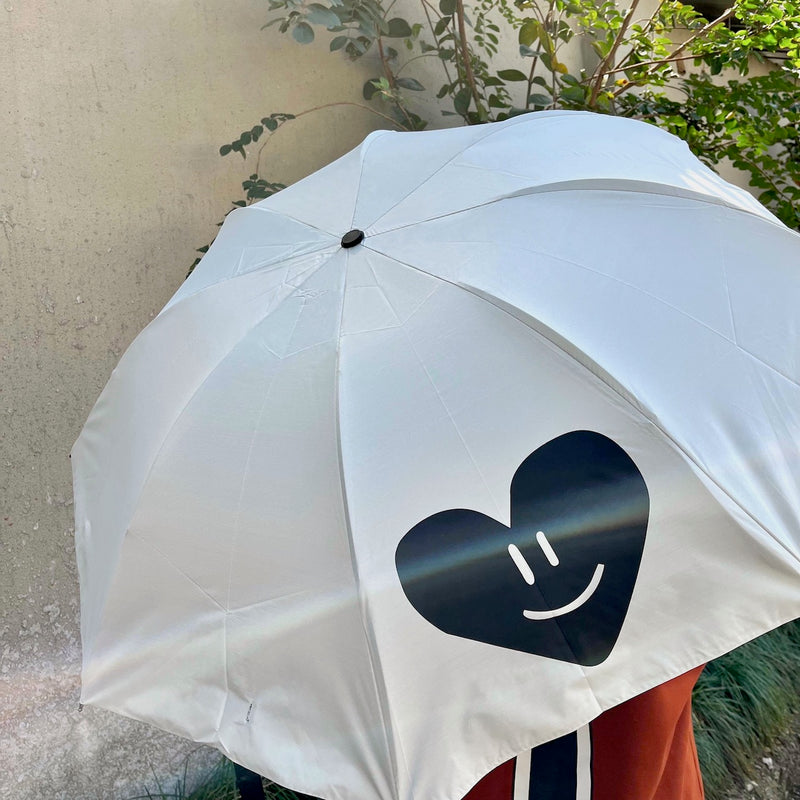 「ガードハート」晴雨兼用UVカット自動開閉折り畳み傘 - gaacal gaacal gaacal 雑貨 「ガードハート」晴雨兼用UVカット自動開閉折り畳み傘
