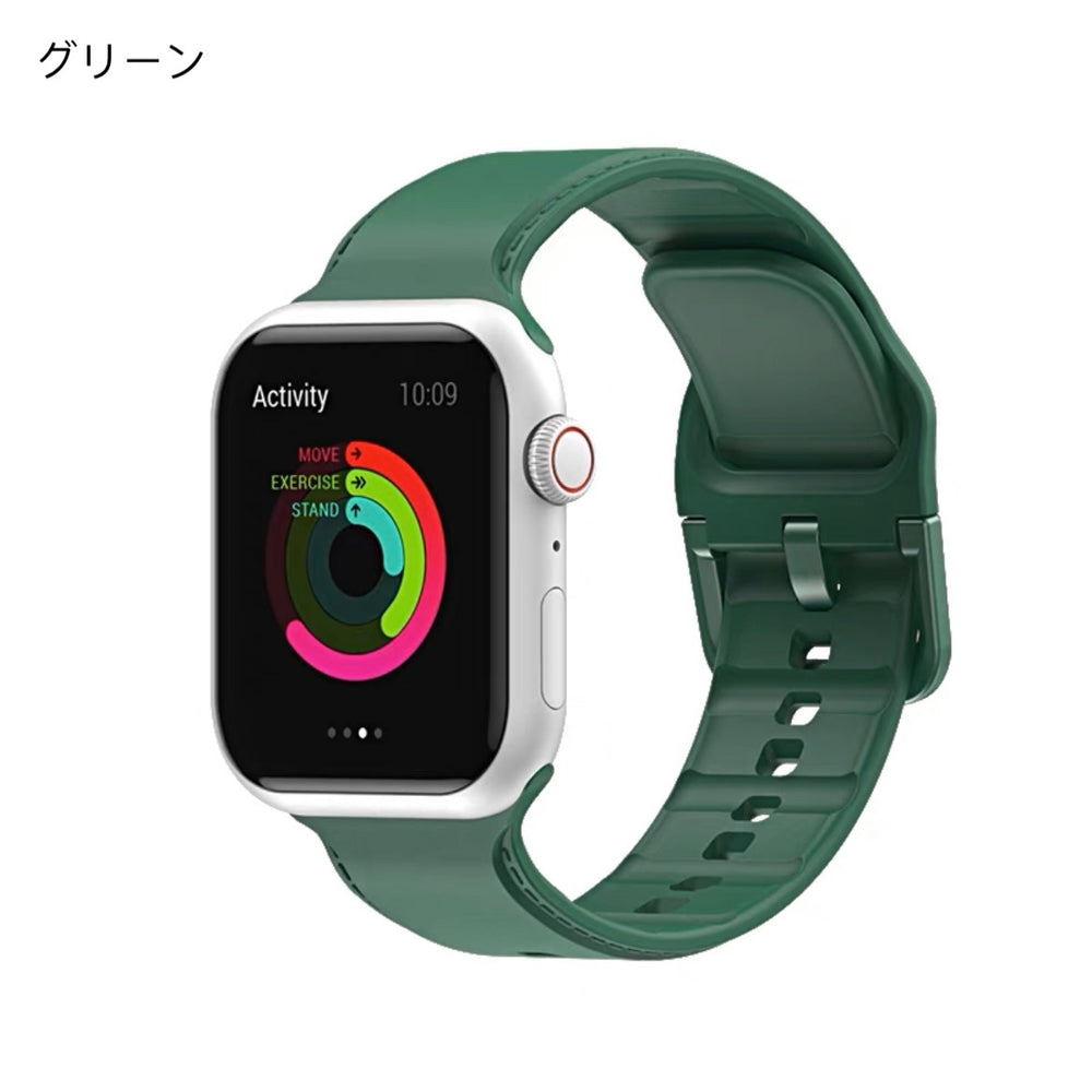 くすみカラーに染まって」シリコンアップルウォッチバンド – gaacal