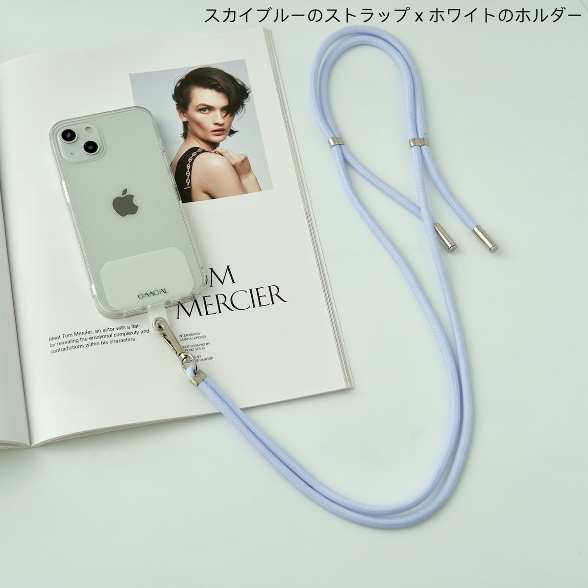 フリーライン」6色選べるスマホショルダーロゴホルダー付き – gaacal