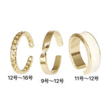 「今日はどれにする」組み合わせ自在な3種のリングセット 指輪セット - gaacal gaacal gaacal アクセサリー 「今日はどれにする」組み合わせ自在な3種のリングセット 指輪セット