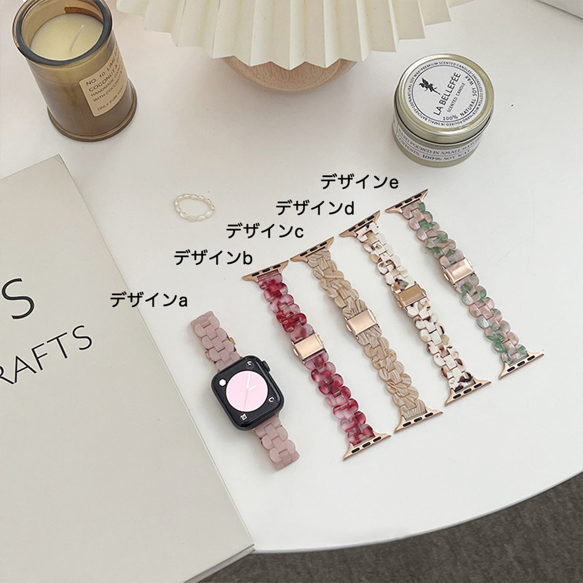 フェミニンカーブ」プラスチックアップルウォッチバンド – gaacal